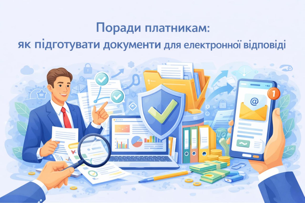 Поради платникам: як підготувати документи для електронної відповідії Поради платникам: як підготувати документи для електронної відповідії